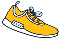 yellow shoe